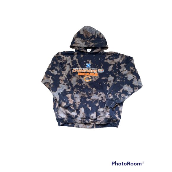 Other - Vintage Acid Wash Chicago Bears 2006 NFC Champions Hoodie, Adult Mens XL, NFL Fo